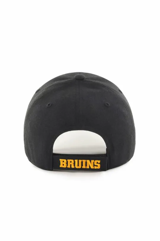 47brand - Καπέλο NHL Boston Bruins μαύρο