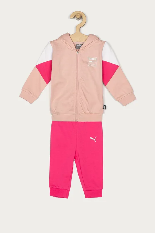 розовый Puma - Детский спортивный костюм 62-104 см. 583357. Для девочек