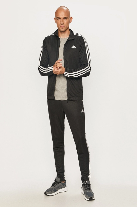 чорний adidas Performance - Спортивний костюм FS4323 Чоловічий