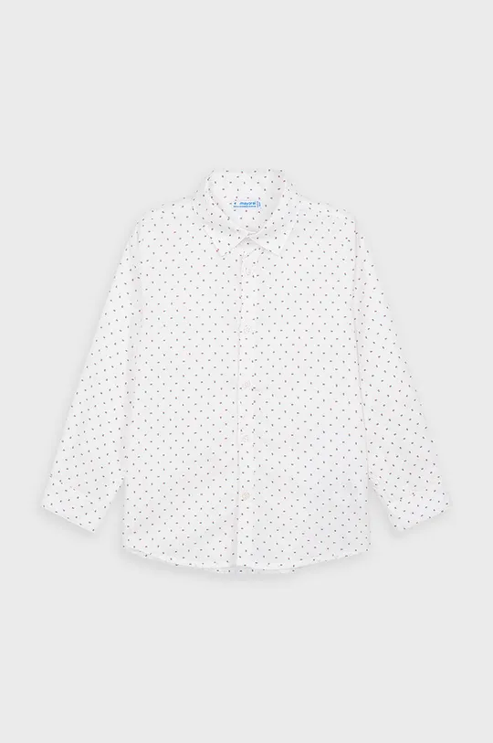 Mayoral - Детская рубашка 98-134 см. белый