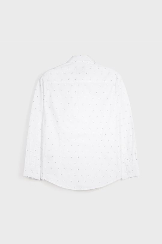 biela Mayoral - Detská bavlnená košeľa 128-172 cm