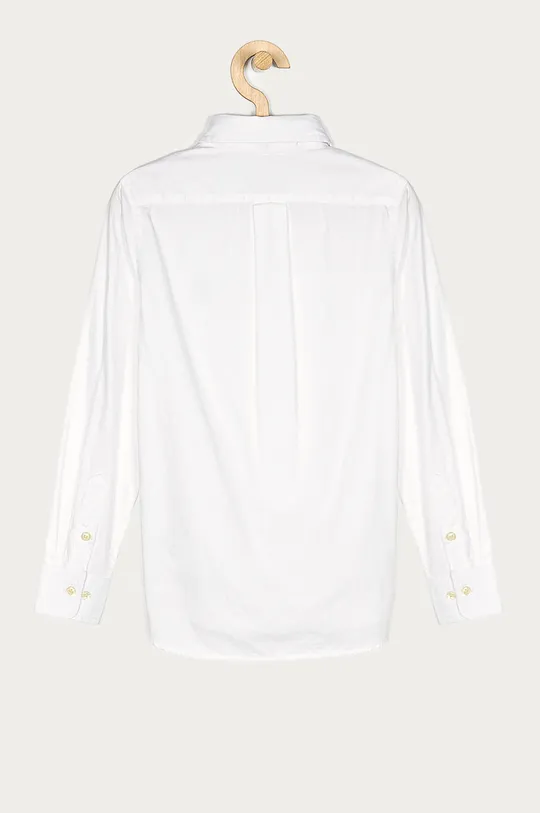 biały Polo Ralph Lauren - Koszula bawełniana dziecięca 134-176 cm 323819238001