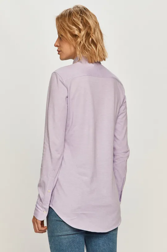 fialová Polo Ralph Lauren - Bavlnená košeľa