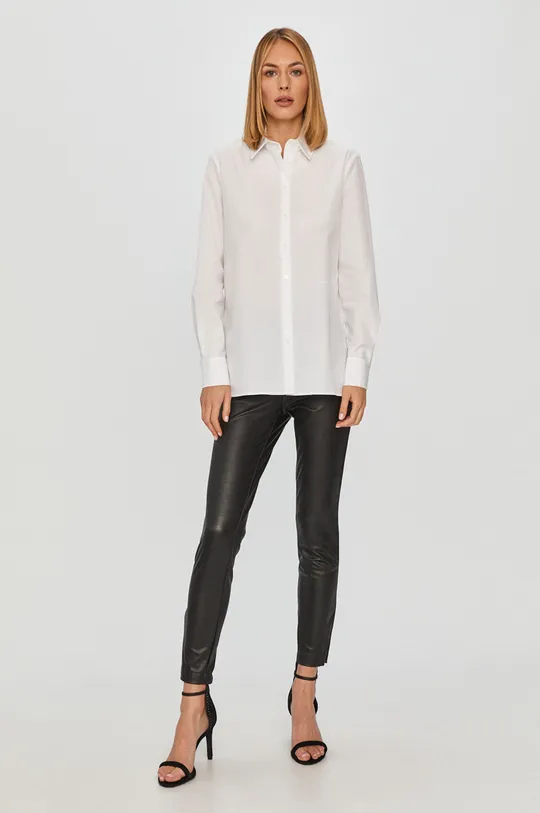 Karl Lagerfeld - Bavlnená košeľa  100% Bavlna