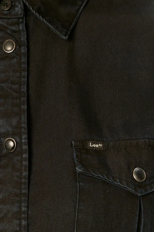 Lee - Джинсовая рубашка тёмно-синий