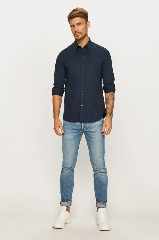 Guess Jeans - Koszula 96 % Bawełna, 4 % Elastan