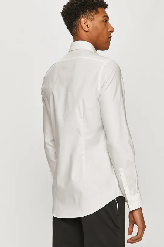 biela Calvin Klein - Bavlnená košeľa
