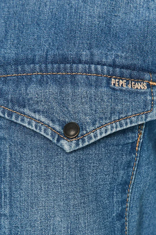 Pepe Jeans - Джинсова сорочка Noah