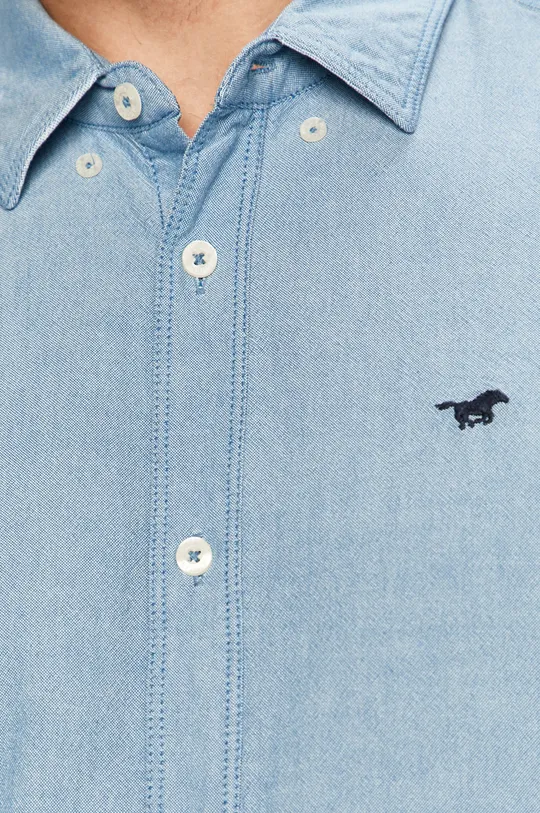 Mustang - Bavlnená košeľa modrá