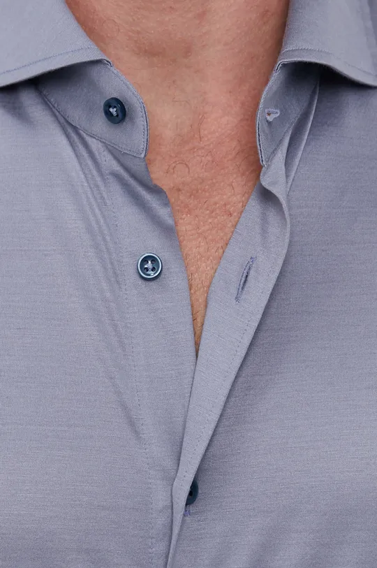 Baldessarini - Pamučna košulja siva