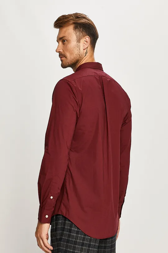 burgundské Polo Ralph Lauren - Bavlnená košeľa