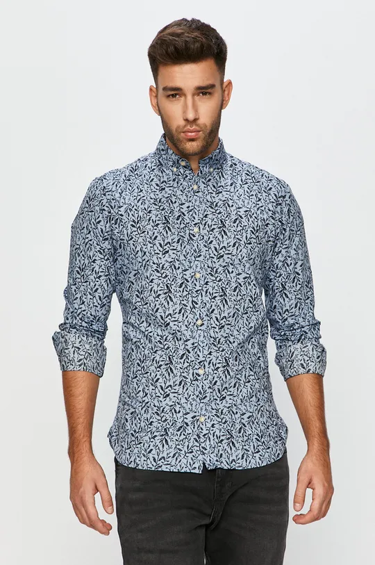 niebieski Produkt by Jack & Jones - Koszula bawełniana Męski