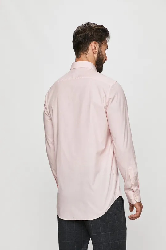 рожевий Tommy Hilfiger Tailored - Бавовняна сорочка