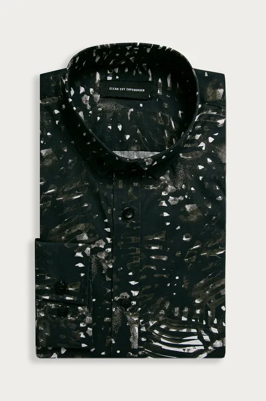 σκούρο μπλε Clean Cut Copenhagen - Βαμβακερό πουκάμισο Ανδρικά