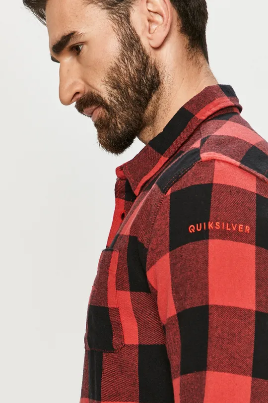Quiksilver - Хлопковая рубашка Мужской