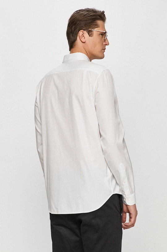 white Lacoste cotton shirt