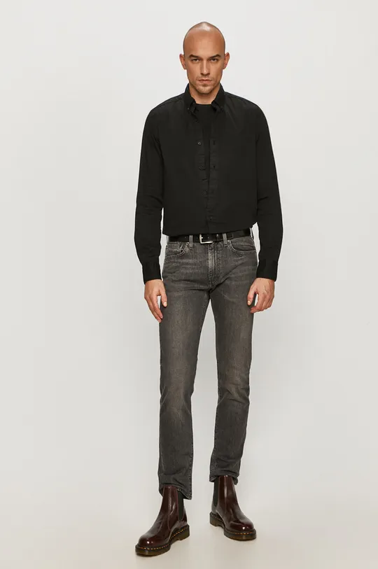 Calvin Klein - Bavlnená košeľa  Základná látka: 100% Bavlna