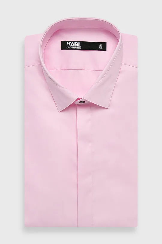 ružová Karl Lagerfeld - Košeľa Pánsky