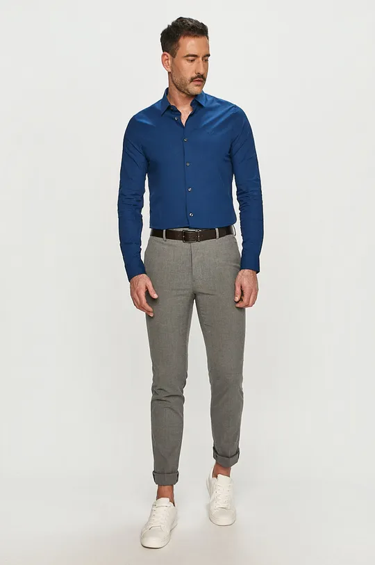 Calvin Klein Jeans - Košeľa  96% Bavlna, 4% Elastan