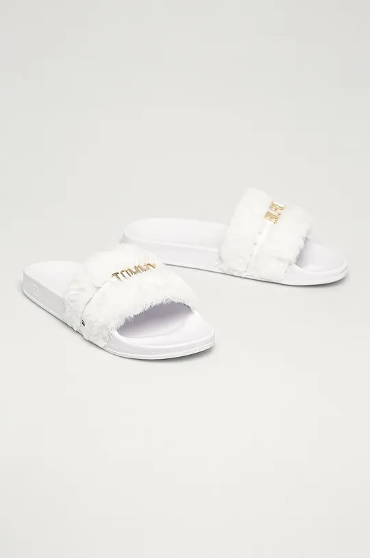 Tommy Hilfiger - Papucs cipő fehér