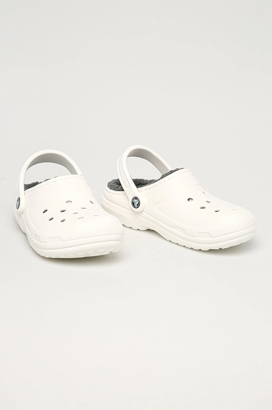 Crocs  Шльопанці Classic Lined Clog білий