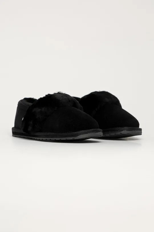 Emu Australia - Semišové papuče Fortescue čierna