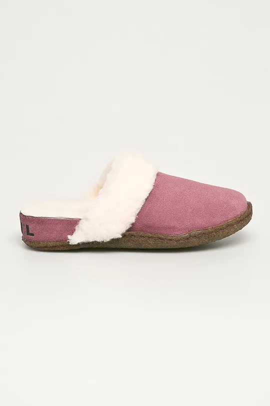 ružová Sorel - Semišové papuče Nakiska Slide II Dámsky