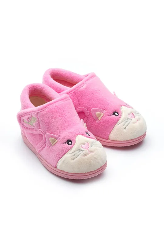 ružová Chipmunks - Detské papuče Kiki Dievčenský