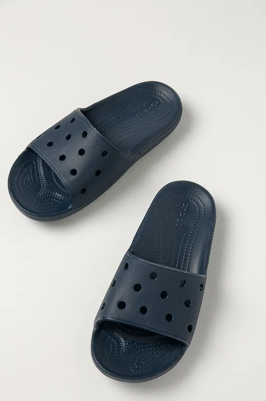Crocs papucs Classic Slide sötétkék