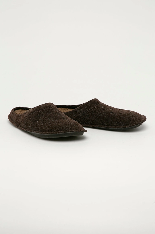 Crocs Тапки Classic Slipper коричневый