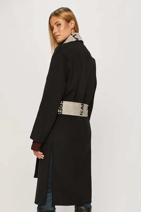 čierna Karl Lagerfeld - Kabát