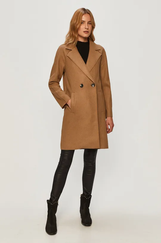 Only - Пальто коричневый