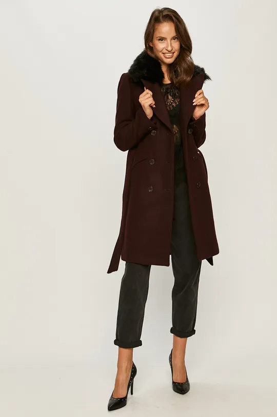 Morgan - Kabát burgundia