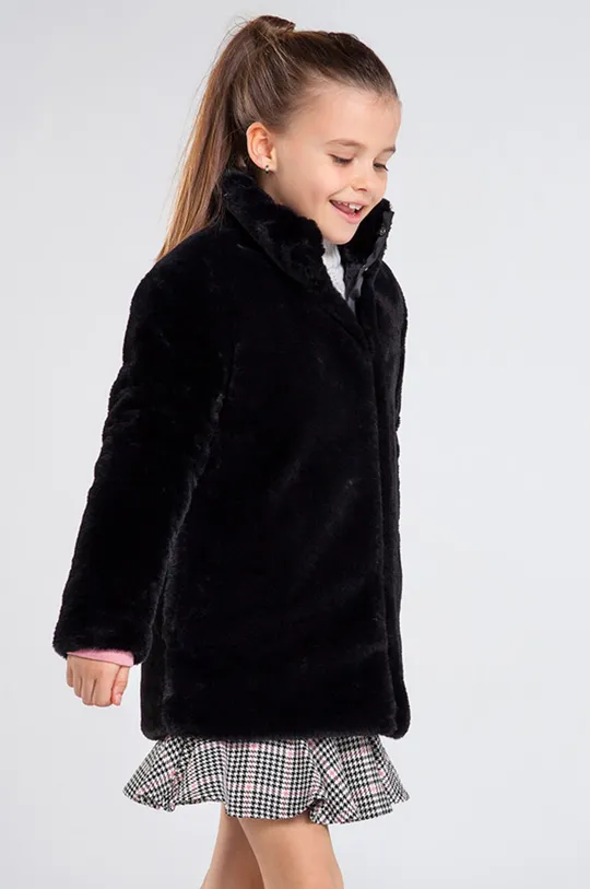 fekete Mayoral - Gyerek kabát 128-167 cm Lány