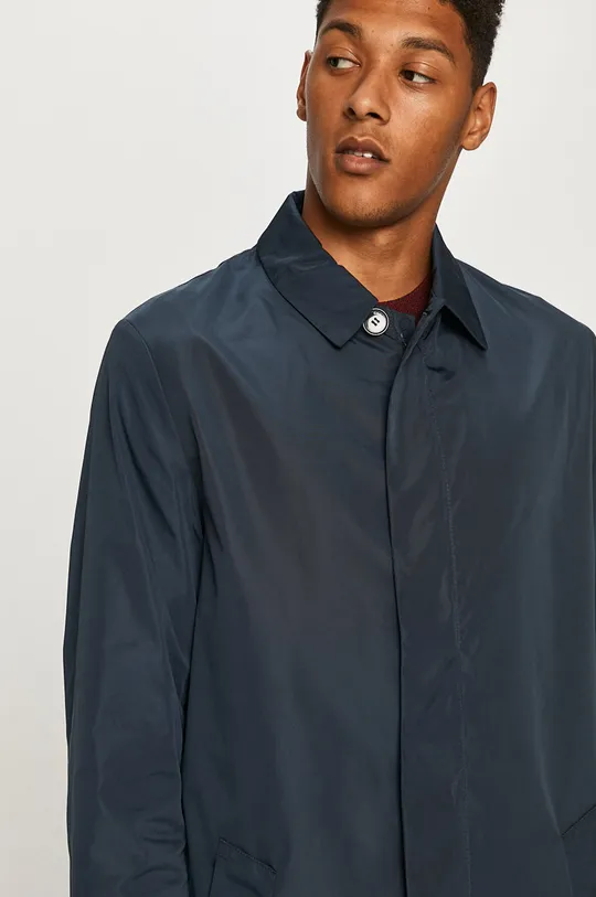tmavomodrá Calvin Klein - Kabát