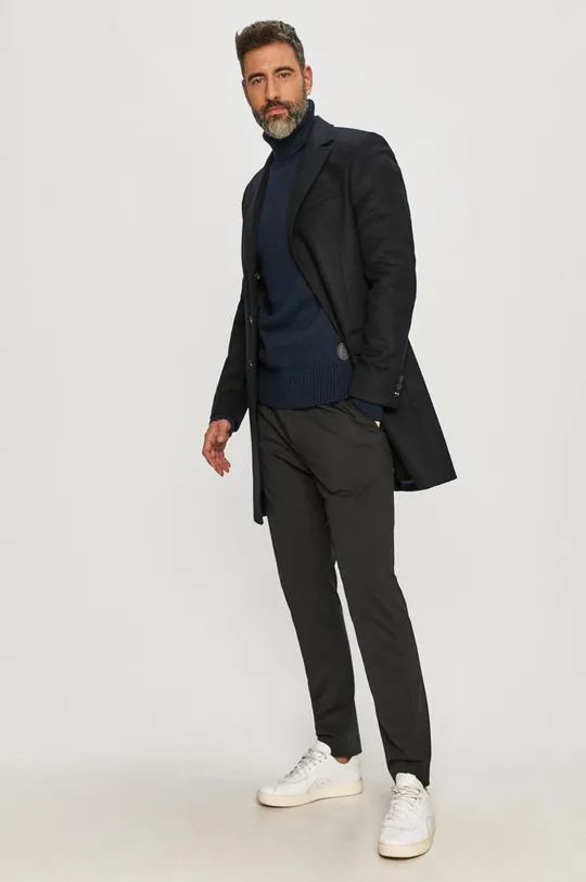 Tommy Hilfiger Tailored - Пальто тёмно-синий