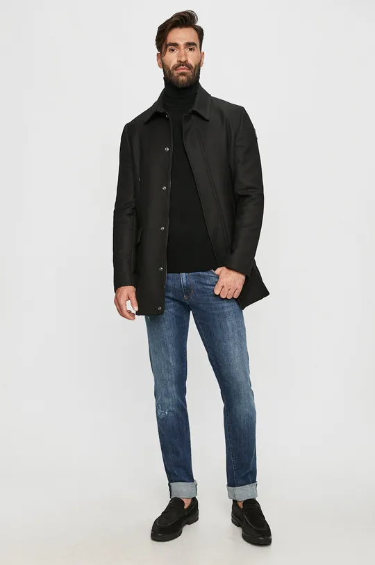 Trussardi Jeans - Пальто чорний