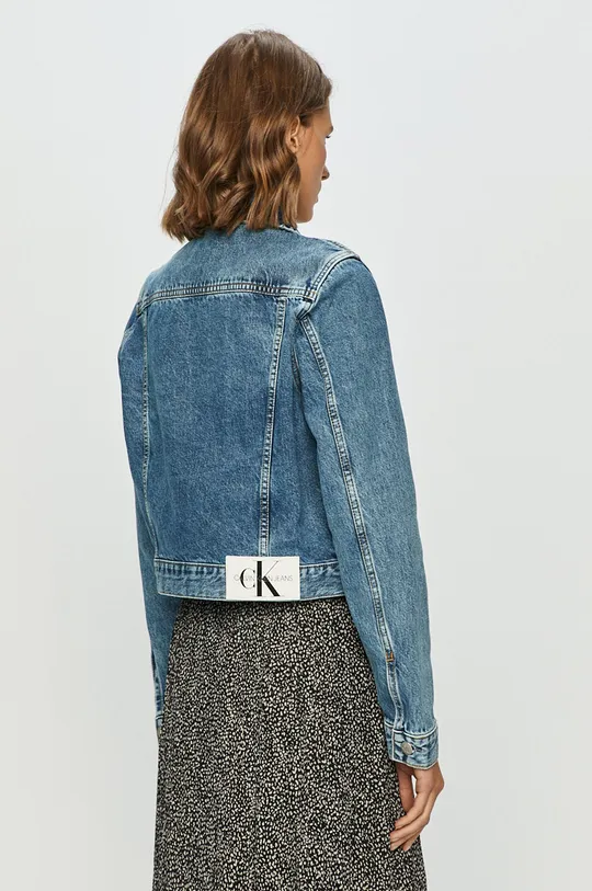 Calvin Klein Jeans - Rifľová bunda  100% Bavlna