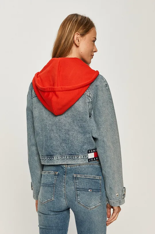 Tommy Jeans - Rifľová bunda  Základná látka: 100% Bavlna Podšívka kapucne : 50% Bavlna, 50% Polyester