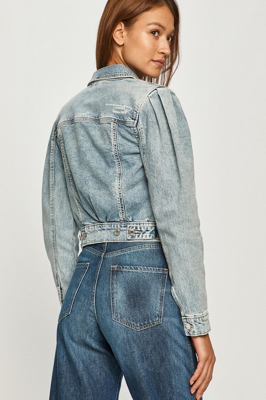 Guess Jeans - Džínová bunda  99% Bavlna, 1% Elastan