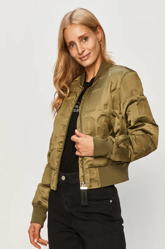 zielony Guess Jeans - Kurtka bomber Damski