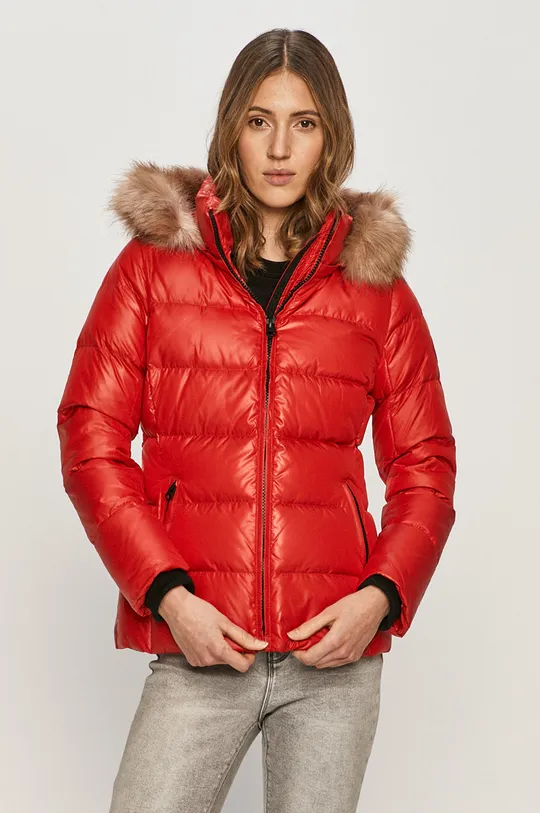 červená Calvin Klein - Páperová bunda Dámsky