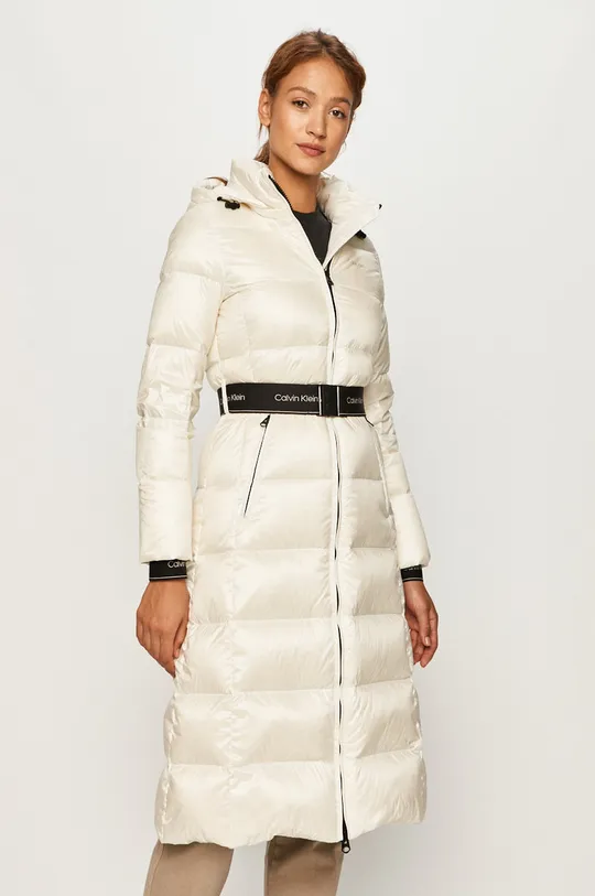 biela Calvin Klein - Páperová bunda Dámsky