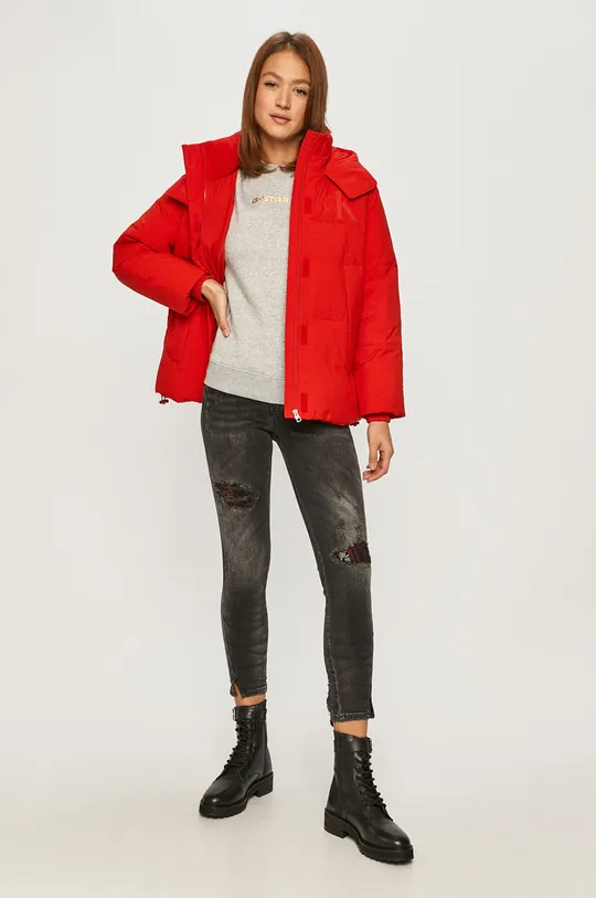Calvin Klein Jeans - Kurtka J20J214856 czerwony