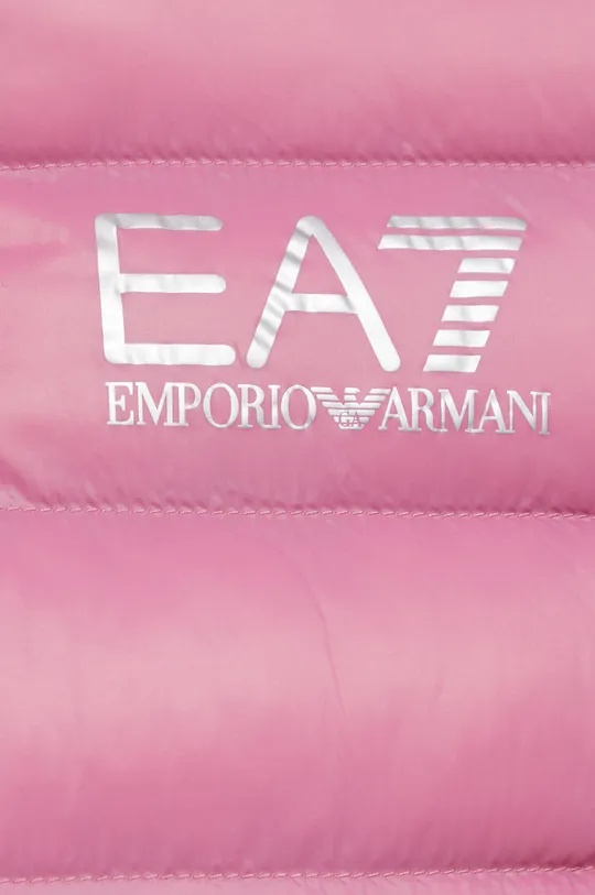 ροζ Μπουφάν EA7 Emporio Armani