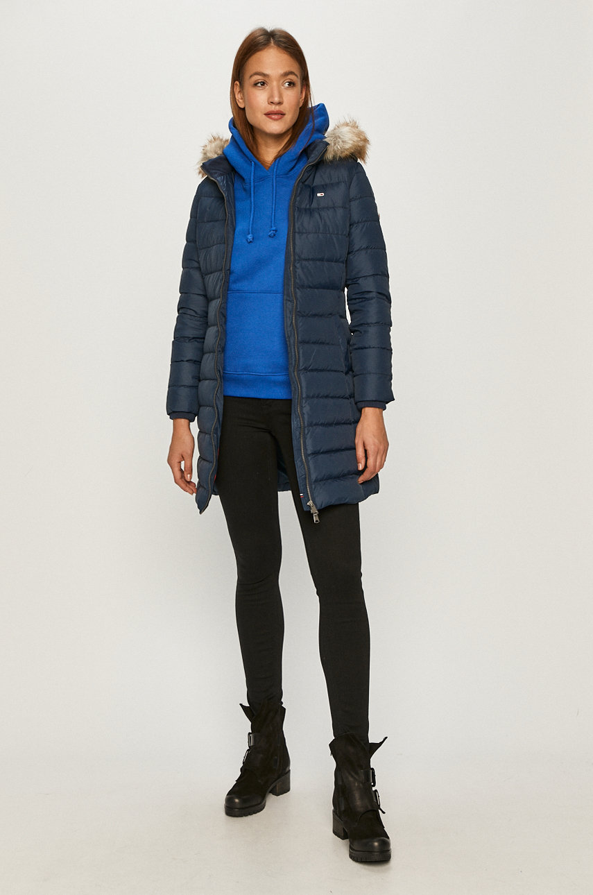 Tommy Jeans - Kurtka puchowa DW0DW09060 granatowy