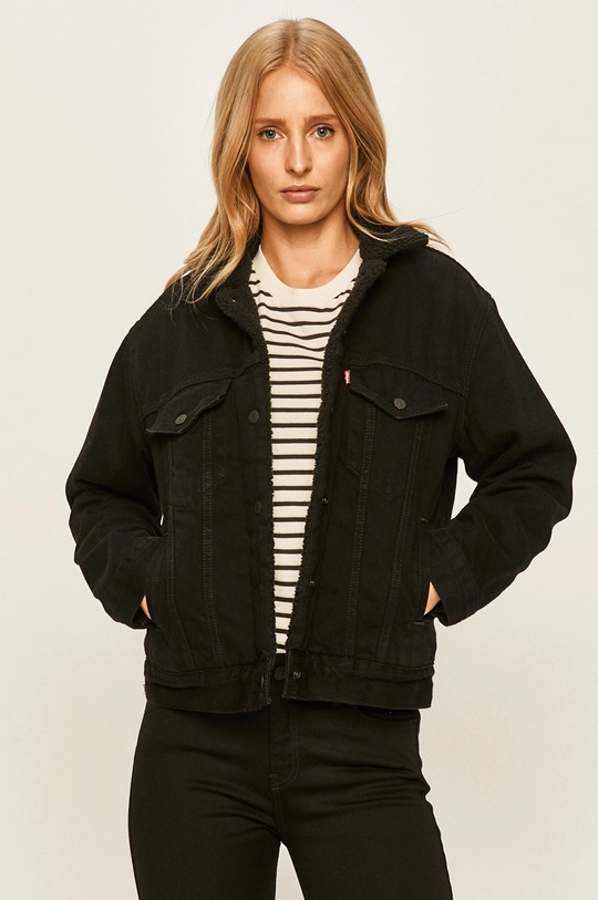 black Levi's denim jacket Women’s