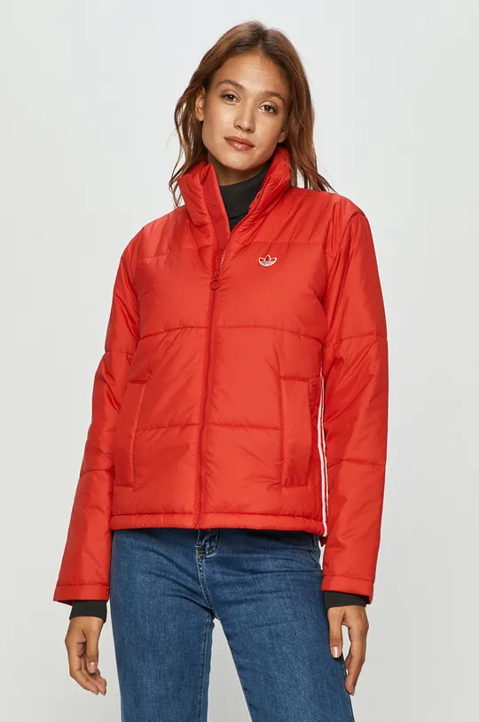 червоний adidas Originals - Куртка GK8556 Жіночий