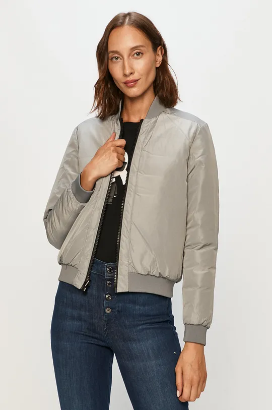 Love Moschino - Kurtka bomber dwustronna czarny