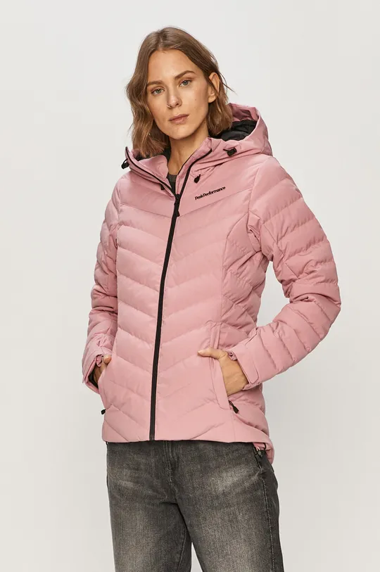 рожевий Peak Performance - Пухова куртка Жіночий